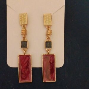 Elegant Geometric Dangle Drop Earrings New!